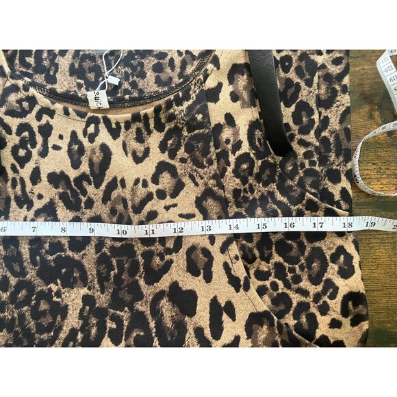 Hongzuichan belt strap overall leopard print mini dress - Picture 7 of 8